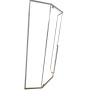 Душова кабіна без піддону KOER SR SC06-100x100x200-TR-01 прозоре скло Easy Clean 8мм, хром