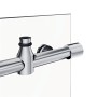 Душова кабіна без піддону KOER SR SC07-120x90x200-TR-01 прозоре скло Easy Clean 8мм, хром