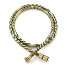 Шланг для душу KOER KB-0801-150-12 BRUSHED GOLD обплітка нерж.150 см, колір мат.золото