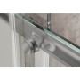 Душова кабіна без піддону KOER SR SC03-90x90x200-TR-02 прозоре скло Easy Clean 6мм SS Color