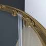 Душова кабіна без піддону KOER SR SC04-90x90x195-TR-12 прозоре скло Easy Clean 5мм Матове золото