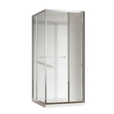 Душова кабіна без піддону KOER SR SC09-90x90x200-L-TR-01 прозоре скло Easy Clean 6мм Хром