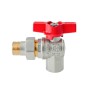 Кран з американкою кутовий KOER Extreme KE.228-15 - 1/2