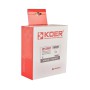Комплект кранів для рушникосушки кутовий KOER KR.SET.533 - M1/2''xM1/2'' подовжений, хромований