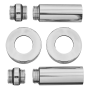 Комплект подовжувачів KOER KF.SET.06MF 1/2Fx1/2M хромований