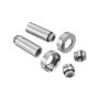 Комплект подовжувачів KOER KF.SET.06MF 1/2Fx1/2M хромований