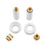 Комплект подовжувачів KOER KF.SET.06MF WHITE 1/2Fx1/2M білий