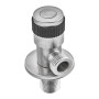 Кран для підключення сантехприладів MIXXUS VAL-04-1/2x1/2 з нерж. сталі SUS304