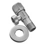 Кран для підключення сантехприладів Mixxus VAL-07-1/2x3/4 з нерж.ст.SUS304