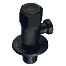 Кран для підключення сантехприладів Mixxus VAL-06-1/2x1/2 Black з нерж.ст.SUS304