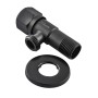 Кран для підключення сантехприладів Mixxus VAL-06-1/2x1/2 Black з нерж.ст.SUS304