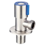 Кран для підключення сантехприладів Mixxus VAL-01-1/2x1/2 з нерж.ст. SUS304