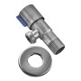Кран для підключення сантехприладів Mixxus VAL-01-1/2x1/2 з нерж.ст. SUS304