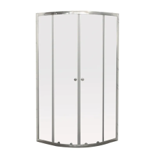 Душова кабіна без піддону Mixxus Premium DIVERSE SC01-90x90x195-TR Chrome прозоре скло 5мм