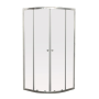 Душова кабіна без піддону Mixxus Premium DIVERSE SC01-90x90x195-TR Chrome прозоре скло 5мм