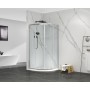 Душова кабіна без піддону Mixxus Premium DIVERSE SC01-90x90x195-TR Chrome прозоре скло 5мм
