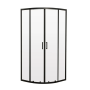 Душова кабіна без піддону Mixxus Premium DIVERSE SC01-90x90x195-TR Black прозоре скло 5мм