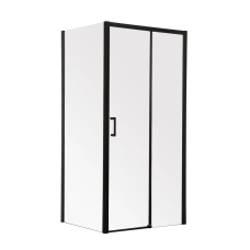 Душова кабіна без піддону Mixxus Premium DIVERSE SC03-100x80x195-TR Black прозоре скло 6мм