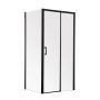 Душова кабіна без піддону Mixxus Premium DIVERSE SC03-100x80x195-TR Black прозоре скло 6мм