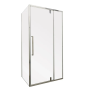 Душова кабіна без піддону Mixxus Premium BEVEL SC01-100x80x195-TR Chrome прозоре скло 6мм