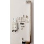 Душова кабіна без піддону Mixxus Premium BEVEL SC01-100x80x195-TR Chrome прозоре скло 6мм