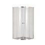Душова кабіна без піддону Mixxus PLAIN SC01-90x90x185-TR CHROME прозоре скло 4мм