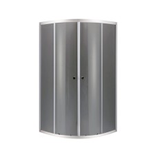 Душова кабіна без піддону Mixxus PLAIN SC01-90x90x185-GR CHROME сіре тоноване скло 4мм
