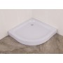 Душова кабіна з низьким піддоном Mixxus PLAIN SCT02-90x90x195-TR GRAPHITE прозоре скло 4мм