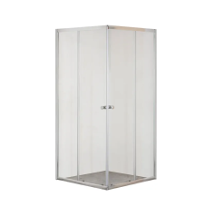 Душова кабіна без піддону Mixxus CUBIC SC01-90x90x185-TR CHROME прозоре скло 4мм