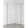 Душова кабіна без піддону Mixxus CUBIC SC01-90x90x185-TR CHROME прозоре скло 4мм