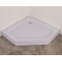 Душова кабіна з низьким піддоном Mixxus LINES SCT01-90x90x198-TR CHROME прозоре скло 6мм