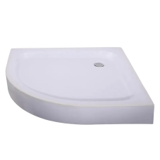 Душовий піддон з сифоном Mixxus PLAIN ST01-90x90x13 діаметр зливу 52 мм