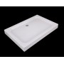 Душовий піддон з сифоном Mixxus HARD ST01-100x80x13 діаметр зливу 52 мм