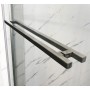 Душова кабіна без піддону Mixxus Premium Quadro SC01-120x80x195-TR Chrome прозоре скло 6мм
