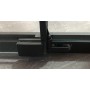 Душова кабіна без піддону Mixxus Premium Quadro SC01-120x80x195-TR Black прозоре скло 6мм