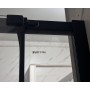 Душова кабіна без піддону Mixxus Premium Quadro SC01-120x80x195-TR Black прозоре скло 6мм