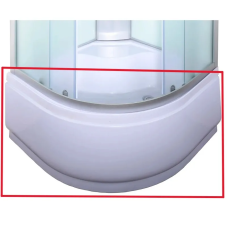 Панель до душового піддону високого Mixxus Strong ST02-90x90x40 напівкруглого