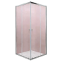 Душова кабіна без піддону Mixxus CUBIC SC01-90x90x185-TR CHROME прозоре скло 4мм NEW