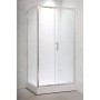 Душова кабіна без піддону Mixxus HARD SC01-120x80x185-TR CHROME прозоре скло 5мм NEW