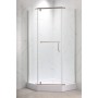 Душова кабіна з низьким піддоном Mixxus LINES SCT01-90x90x198-TR CHROME прозоре скло 6мм NEW