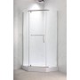 Душова кабіна з низьким піддоном Mixxus LINES SCT01-90x90x198-TR CHROME прозоре скло 6мм NEW
