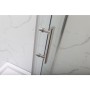 Душова кабіна з низьким піддоном Mixxus HARD SCT01-120x80x198-TR Chrome NEW прозоре скло 5мм