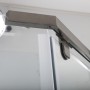 Душова кабіна з низьким піддоном Mixxus LINES SCT01-90x90x198-TR Graphite NEW прозоре скло 6мм