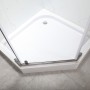 Душова кабіна з низьким піддоном Mixxus LINES SCT01-90x90x198-TR Graphite NEW прозоре скло 6мм