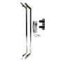 Душова кабіна з низьким піддоном Mixxus LINES SCT01-90x90x198-TR Graphite NEW прозоре скло 6мм
