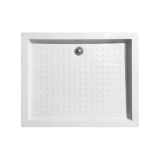Душовий піддон з сифоном прямокутний Mixxus HARD ST01-120x80x13 NEW діаметр зливу 52 мм