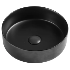 Раковина накладна Mixxus Premium TOPPER-0101, чорна 355×355×120 мм