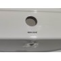 Раковина меблева Mixxus Premium CUBIC-1501 610×460×170 мм з отвором під змішувач і переливом, білий