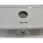Раковина меблева Mixxus Premium CUBIC-1502 710×460×170 мм з отвором під змішувач і переливом, білий