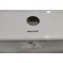 Раковина меблева Mixxus Premium CUBIC-1503 810×460×170 мм з отвором під змішувач і переливом, білий